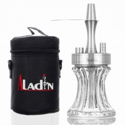 Aladin Shisha 2 go Clear Наргиле с Чанта