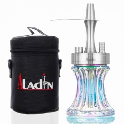 Aladin Shisha 2 go Shiny Наргиле с Чанта