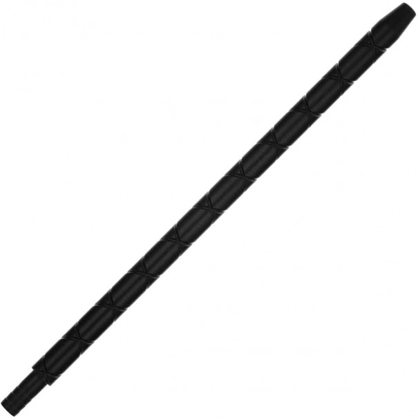 Aladin Shisha Loop Black 37 см. Алуминиев Накрайник за Наргиле, 1570, Алуминиеви Накрайници за Маркучи