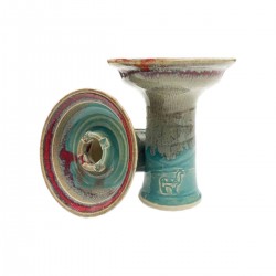 Alpaca LeRook Red Grey Teal Фънел Чашка за Наргиле