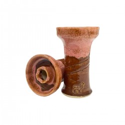 Alpaca Mini Rook Salmon Brown Фънел Чашка за Наргиле