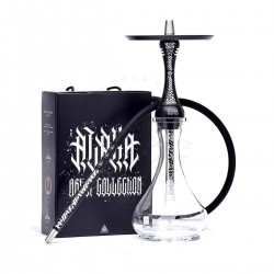 Alpha Hookah Model X Artist Collection Black Наргиле с вкл. Ваза