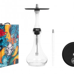 Alpha Hookah Model X Snow White Наргиле с вкл. Ваза