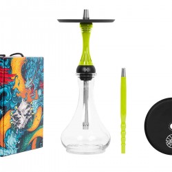 Alpha Hookah Model X Yellow Наргиле с вкл. Ваза