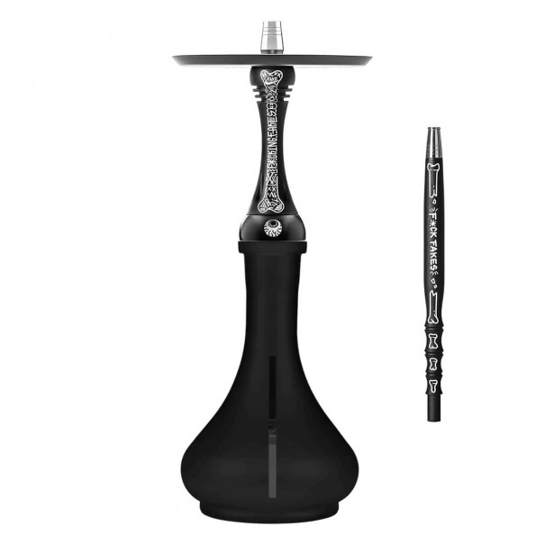 Alpha Hookah Model X Fakes Black Matte Наргиле Alpha Hookah Model X Fakes Black Matte Наргиле