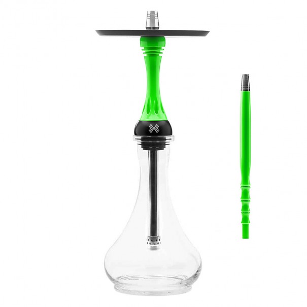 Alpha Hookah Model X Green Hazard Наргиле Alpha Hookah Model X Green Hazard Наргиле
