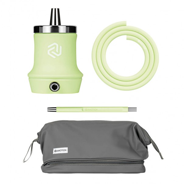 Amotion Roam Lime Travel Set Наргиле, 1151, Travel Наргилета Amotion Roam Lime Travel Set Наргиле, 1151, Travel Наргилета