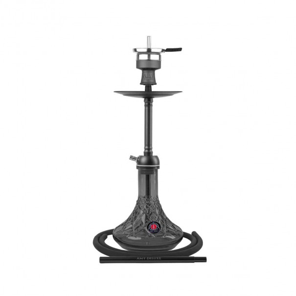 Amy Deluxe Alu Joy S 120.02 Matte Black Наргиле, 1073, Amy Deluxe Shisha