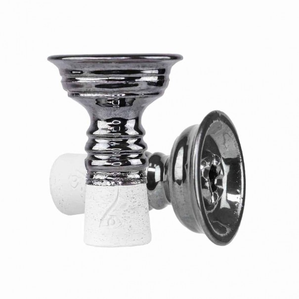 Bengala Zulu 3.0 Silver Фънел Чашка за Наргиле, 573, Bengala Bowl Bengala Zulu 3.0 Silver Фънел Чашка за Наргиле, 573, Bengala Bowl