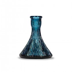 Caesar Crystal Bohemiae Cone Baxa 1 Azure Кристална Ваза за Наргиле Caesar Crystal Bohemiae Cone Baxa 1 Azure Кристална Ваза за Наргиле