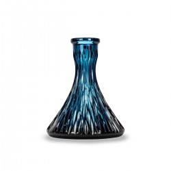 Caesar Crystal Bohemiae Cone Baxa 2 Azure Кристална Ваза за Наргиле Caesar Crystal Bohemiae Cone Baxa 2 Azure Кристална Ваза за Наргиле