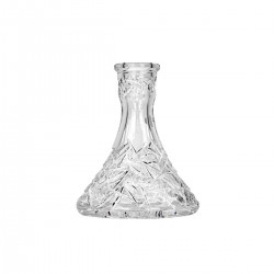 Caesar Crystal Bohemiae Cone Floe Clear Кристална Ваза за Наргиле Caesar Crystal Bohemiae Cone Floe Clear Кристална Ваза за Наргиле