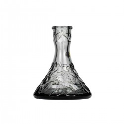 Caesar Crystal Bohemiae Cone Floe Grey Кристална Ваза за Наргиле Caesar Crystal Bohemiae Cone Floe Grey Кристална Ваза за Наргиле