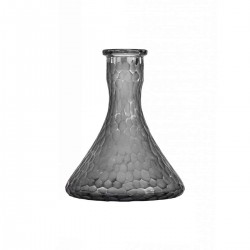 Caesar Crystal Bohemiae Cone Marble Grey Кристална Ваза за Наргиле