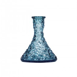 Caesar Crystal Bohemiae Cone Rock Azure Кристална Ваза за Наргиле Caesar Crystal Bohemiae Cone Rock Azure Кристална Ваза за Наргиле