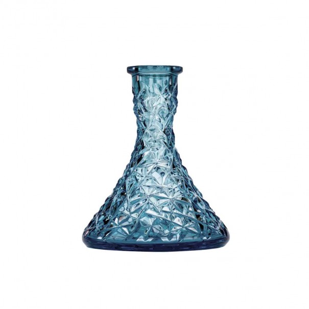 Caesar Crystal Bohemiae Cone Rock Azure Кристална Ваза за Наргиле, 330, Кристални Вази