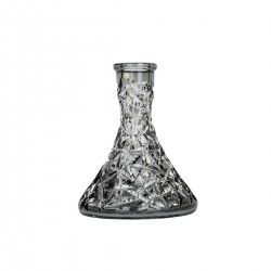 Caesar Crystal Bohemiae Cone Rock Grey Кристална Ваза за Наргиле Caesar Crystal Bohemiae Cone Rock Grey Кристална Ваза за Наргиле