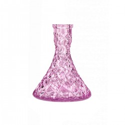 Caesar Crystal Bohemiae Cone Rock Pink Кристална Ваза за Наргиле Caesar Crystal Bohemiae Cone Rock Pink Кристална Ваза за Наргиле