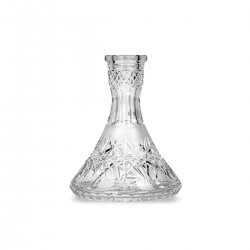Caesar Crystal Bohemiae Cone Wild Cut Iced Clear Кристална Ваза Caesar Crystal Bohemiae Cone Wild Cut Iced Clear Кристална Ваза