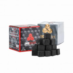 CocoDalya 26 mm 1 Kg Кутия Въглени за Наргиле