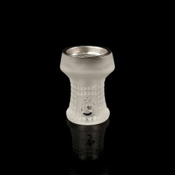 Dschinni Nero Glassbowl Frost Стъклена Чашка за Наргиле