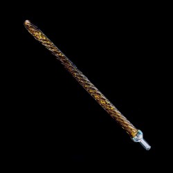 Dschinni Straight Regular Spiral Amber Стъклен Накрайник за Наргиле Dschinni Straight Regular Spiral Amber Стъклен Накрайник за Наргиле