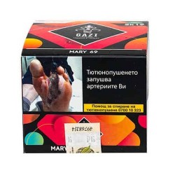 Gazi Tobacco Mary 69 25 гр. Тютюн за Наргиле Gazi Tobacco Mary 69 25 гр. Тютюн за Наргиле