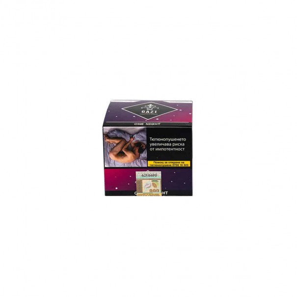Gazi Tobacco One Night 25 гр. Тютюн за Наргиле, 360, Блонд Тютюн Gazi Tobacco One Night 25 гр. Тютюн за Наргиле, 360, Блонд Тютюн
