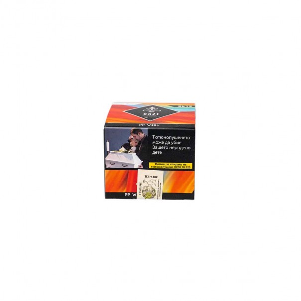 Gazi Tobacco PP Wish 25 гр. Тютюн за Наргиле, 377, Блонд Тютюн Gazi Tobacco PP Wish 25 гр. Тютюн за Наргиле, 377, Блонд Тютюн