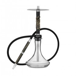 Geometry Hookah Little Bro Dragon Black Gold Наргиле с вкл. Ваза