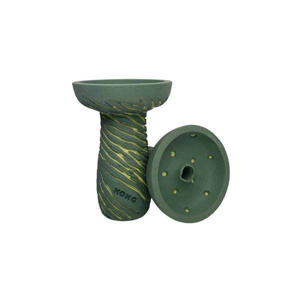 KONG Phunnel Lava Deep Green Фънел Чашка за Наргиле, 649, KONG Hookah KONG Phunnel Lava Deep Green Фънел Чашка за Наргиле, 649, KONG Hookah
