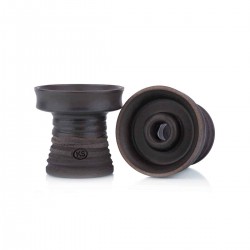 KS Appo Player Noir Matt Black Фънел Чашка за Наргиле
