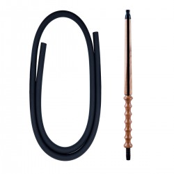 Karma Hookah Black Epoxy Накрайник с вкл. Маркуч за Наргиле
