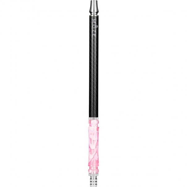 MOZE Carbon Wavy Pink Накрайник за Наргиле, 1592, Карбонови Накрайници За Маркучи