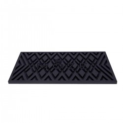 MOZE Shisha Bar Mat 25x45 Black Поставка за Наргиле MOZE Shisha Bar Mat 25x45 Black Поставка за Наргиле