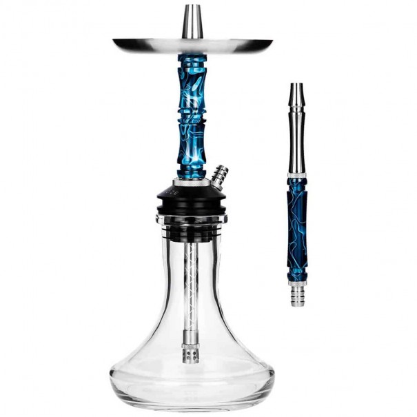 MOZE Shisha Breeze 2 Wavy Blue Наргиле, 906, MOZE Shisha MOZE Shisha Breeze 2 Wavy Blue Наргиле, 906, MOZE Shisha