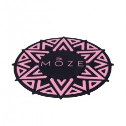 MOZE Shisha Coaster Mat 23x23 Pink Поставка за Наргиле