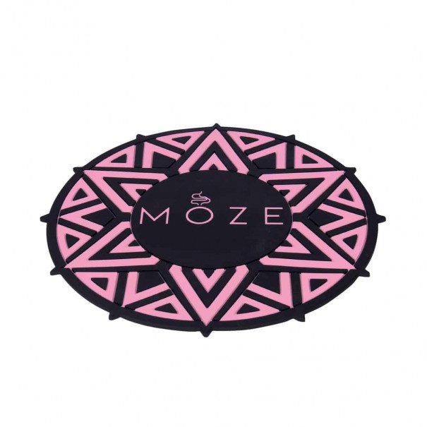 MOZE Shisha Coaster Mat 23x23 Pink Поставка за Наргиле, 1349, Подложки и Матове