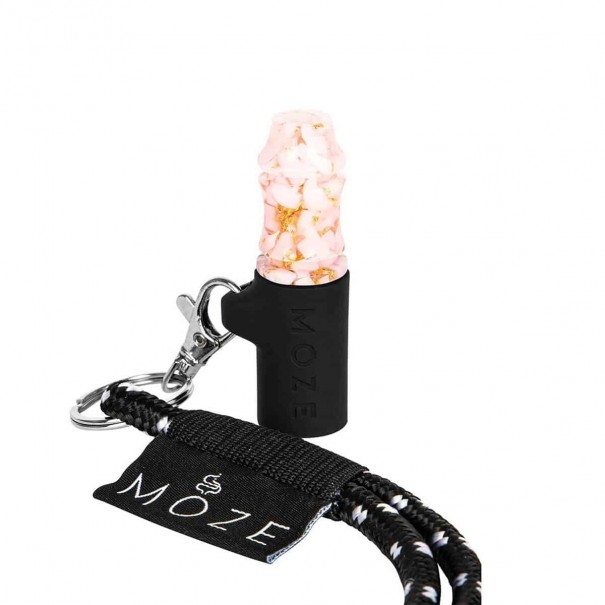 MOZE Shisha Gold Pink Персонален Мундщук за Наргиле, 1322, Персонални Мундщуци