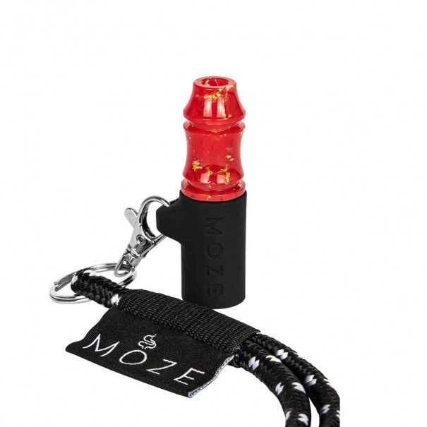 MOZE Shisha Gold Red Персонален Мундщук за Наргиле, 2086, Персонални Мундщуци