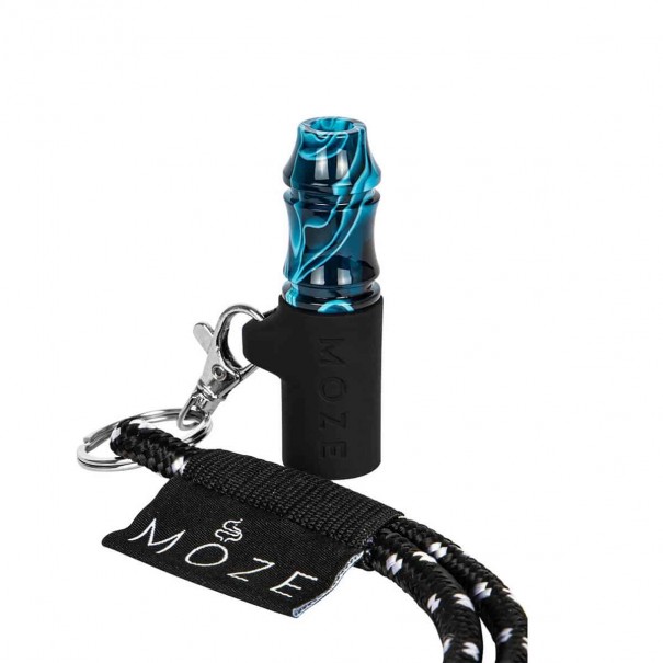 MOZE Shisha Wavy Blue Персонален Мундщук за Наргиле, 2088, Персонални Мундщуци