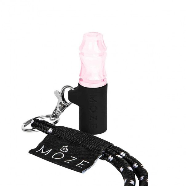 MOZE Shisha Wavy Pink Персонален Мундщук за Наргиле, 2091, Персонални Мундщуци