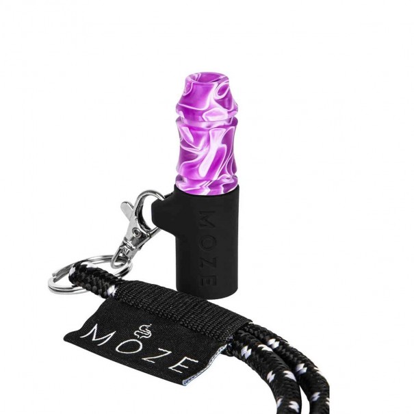 MOZE Shisha Wild Purple Персонален Мундщук за Наргиле, 2098, Персонални Мундщуци