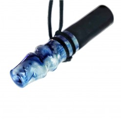 MOZE Silver Blue Персонален Мундщук за Наргиле