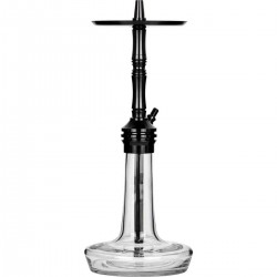 MOZE VARITY Lounge Black Steel Clear Наргиле