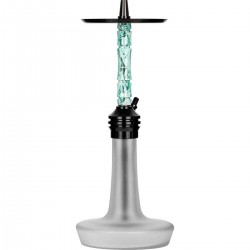 MOZE VARITY Lounge Black Steel Frosted Wavy Mint Наргиле