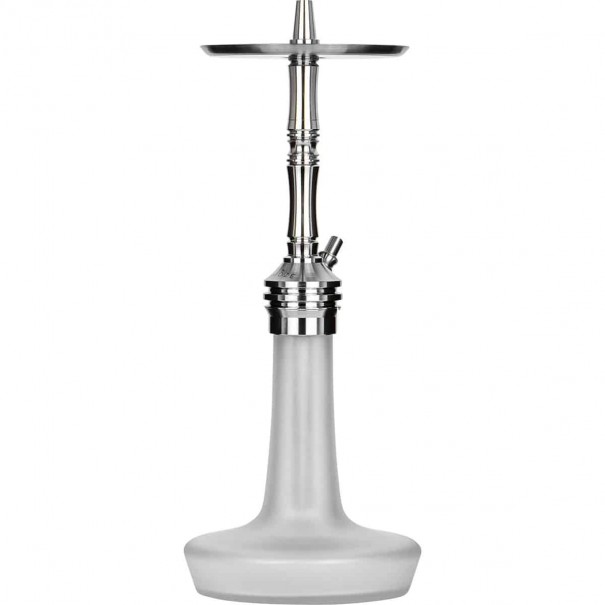 MOZE VARITY Lounge Silver Steel Frosted Наргиле, 895, MOZE Shisha