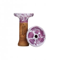 Oblako S Marble Purple White Фънел Чашка за Наргиле