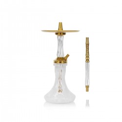 Ocean Hookah Kaif S 2nd Edition White Gold Наргиле с вкл. Ваза