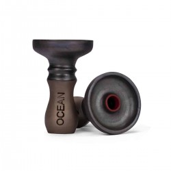 Ocean Hookah Sixty8 Matte Black Фънел Чашка за Наргиле